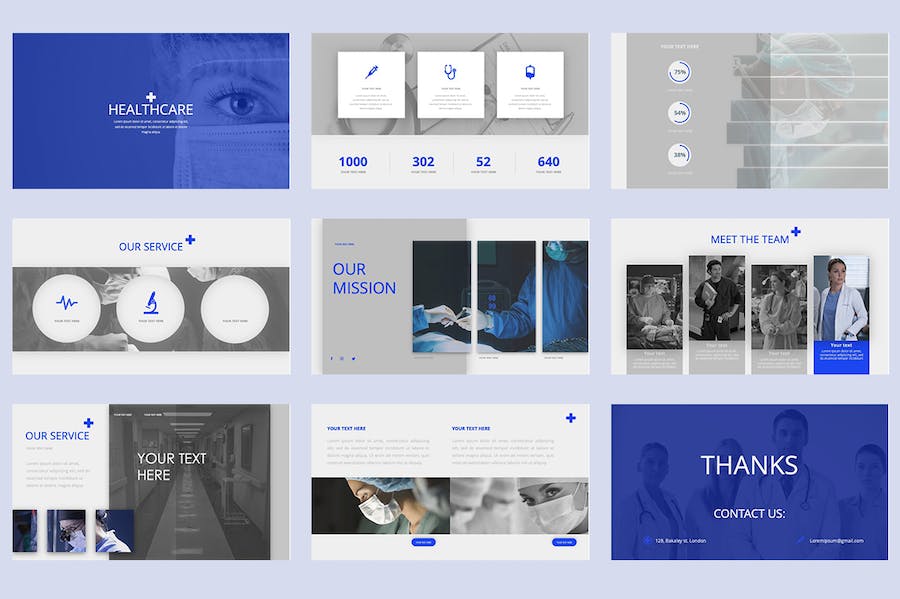 医药医学研究报告展示PPT模板 - PPT派