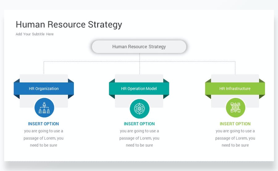 商业战略规划思维导图展示Keynote模板 - PPT派