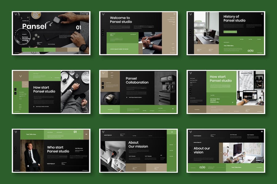 商务企业运营策略项目合作推介展示方案Keynote模板 - PPT派