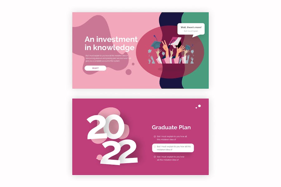 Gradbuzz-education-creative-powerpoint-template - PPT派