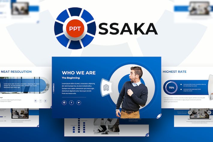 商务项目方案工作汇报PPT模板 - PPT派