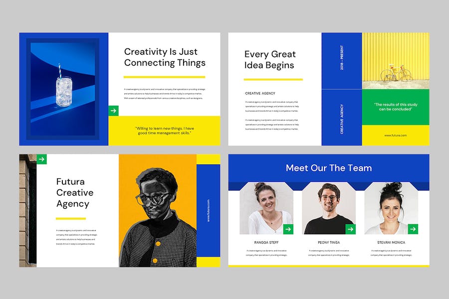 未来科技创意商务宣传推广Keynote模板 Retry - PPT派