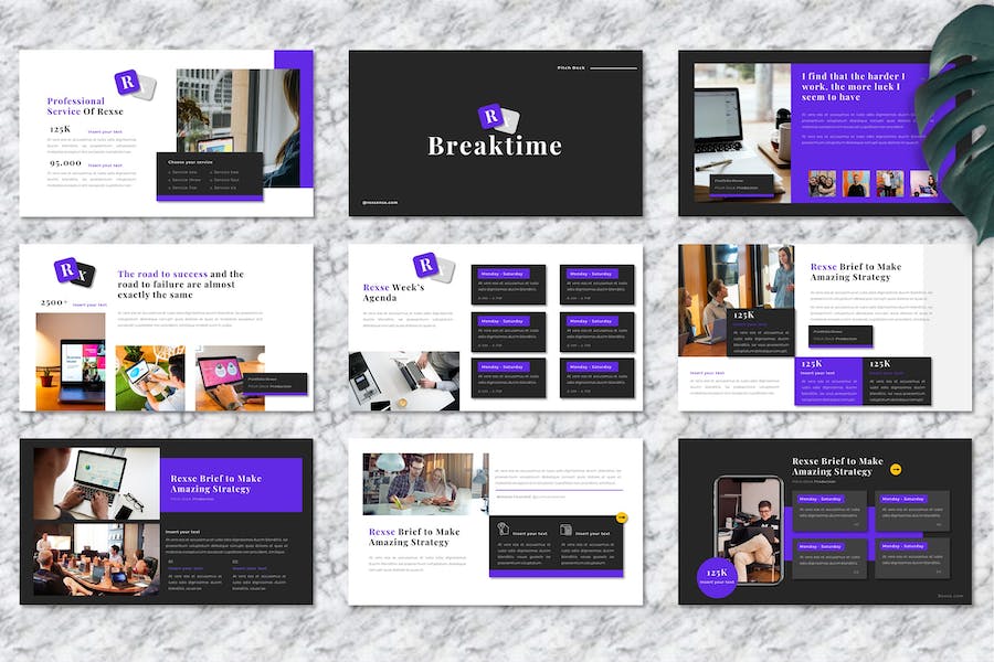 融资项目计划书方案Keynote模板 - PPT派