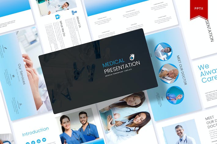 医疗健康科普讲座Keynote模板 - PPT派