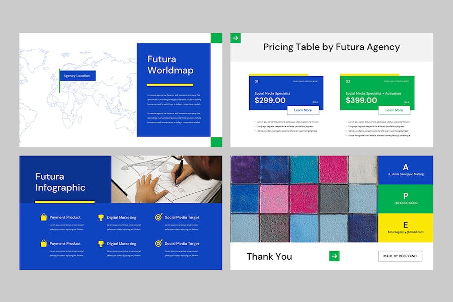 未来科技创意商务宣传推广Keynote模板 Retry - PPT派