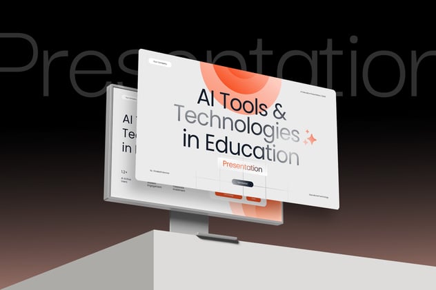 人工智能技术商业教育培训应用PPT模板 - PPT派