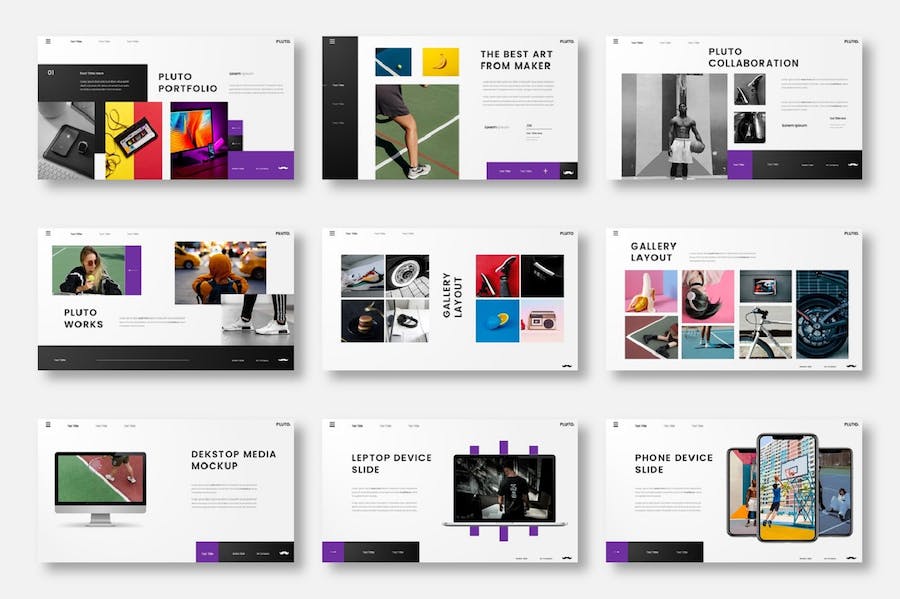 商务领域主题演讲Keynote模板 - PPT派