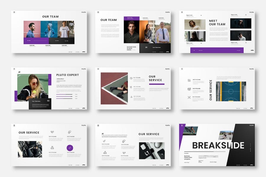 商务领域主题演讲Keynote模板 - PPT派