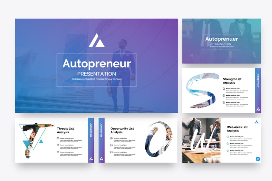 创业项目商业路演keynote演示模板 - PPT派