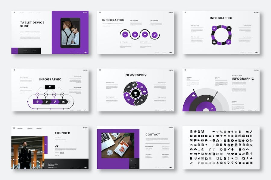 商务领域主题演讲Keynote模板 - PPT派