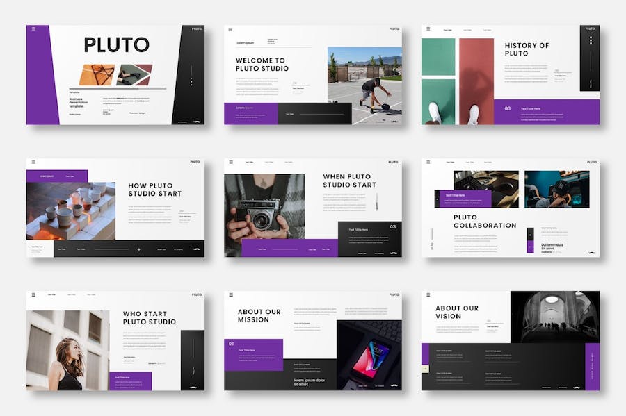 商务领域主题演讲Keynote模板 - PPT派