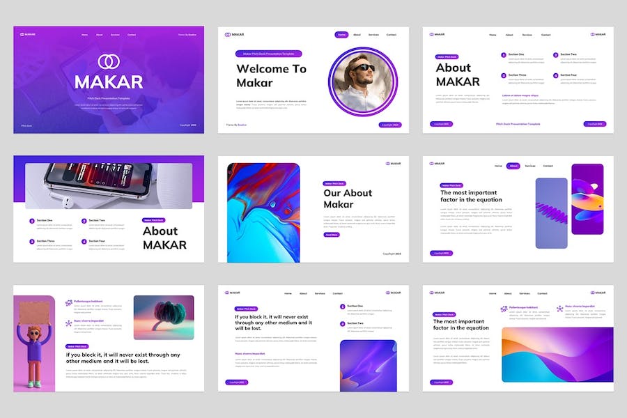 商务融资讲述展示创意Keynote模板 - PPT派