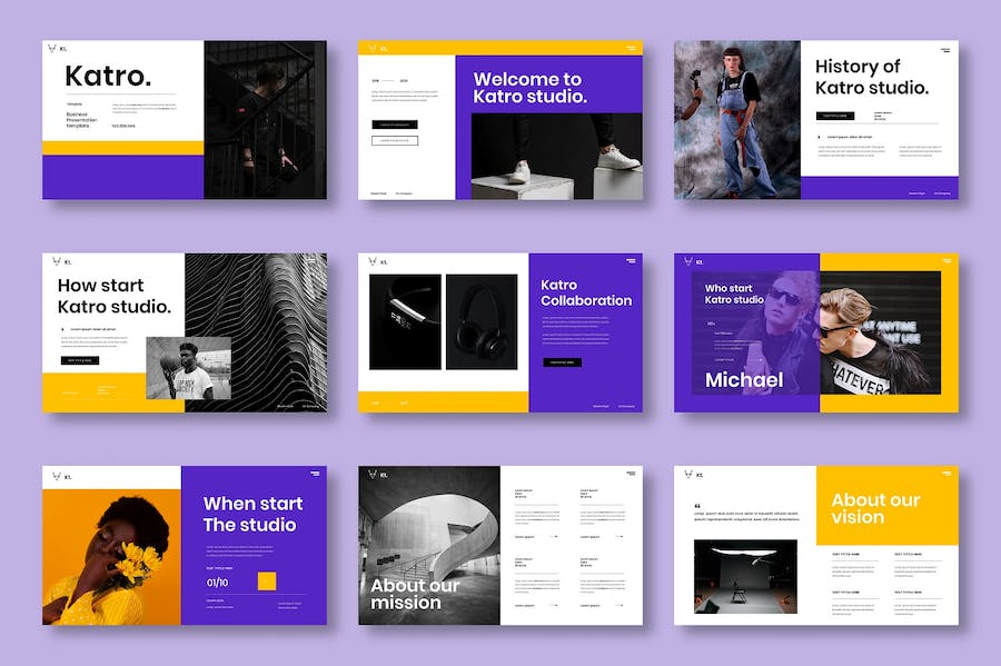 商务项目介绍品牌展示业务推介Keynote模板 - PPT派