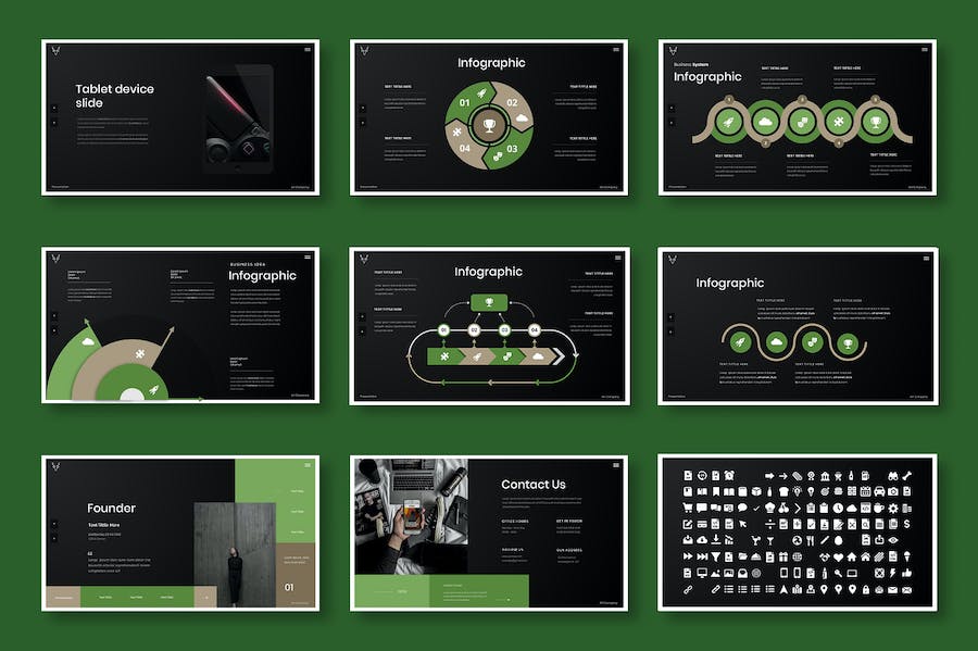 商务企业运营策略项目合作推介展示方案Keynote模板 - PPT派