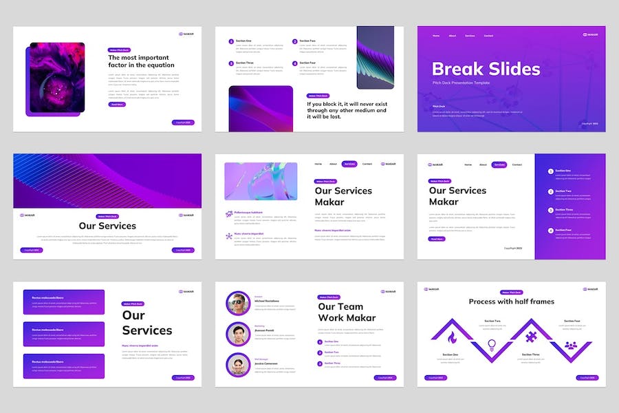 商务融资讲述展示创意Keynote模板 - PPT派