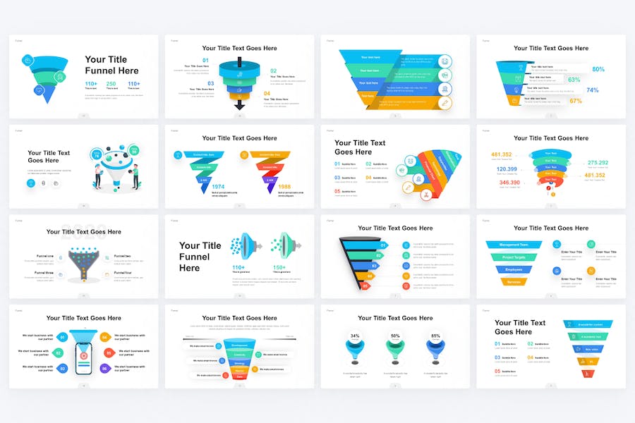 Funnel-diagram-infographic-powerpoint-template - PPT派