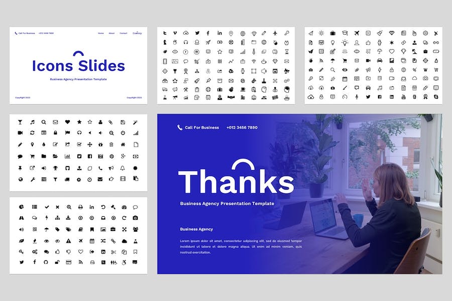 商务机构组织运营讲述Keynote模板 - PPT派