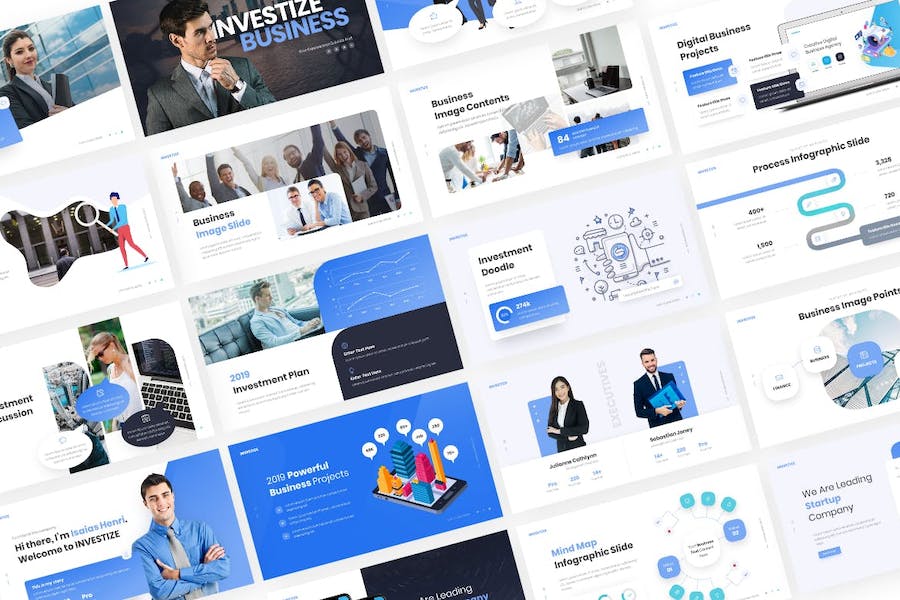 商业风格企业介绍展示Keynote模板 - PPT派