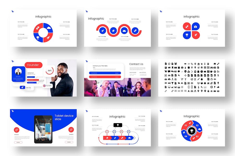 商务主题演讲展示Keynote模板 - PPT派