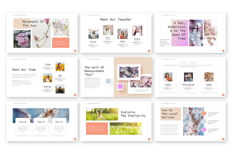 春日春季户外活动策划宣传Keynote模板 - PPT派