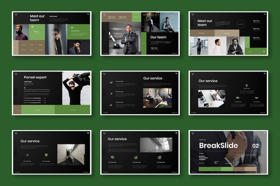 商务企业运营策略项目合作推介展示方案Keynote模板 - PPT派