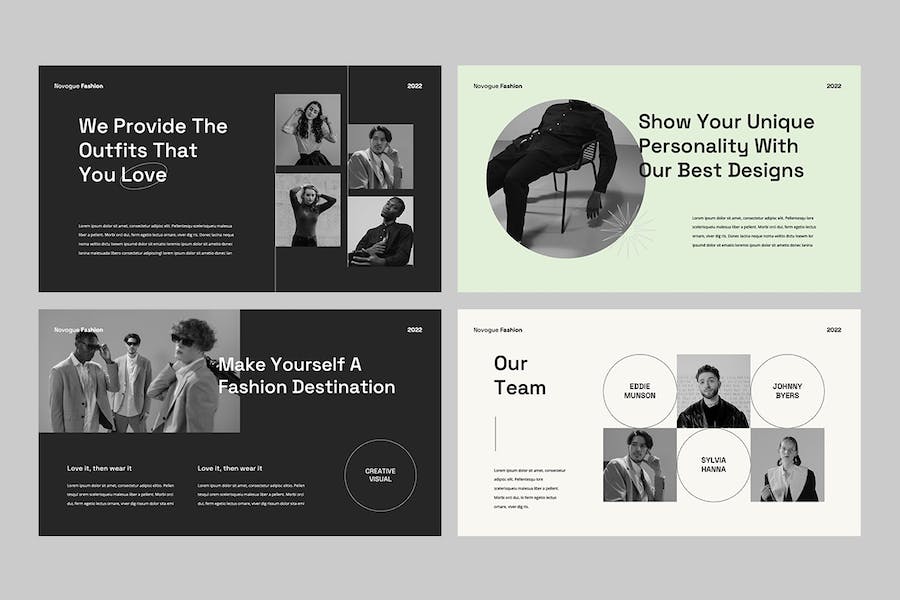 高级灰时尚品牌产品发布会Keynote模板 - PPT派