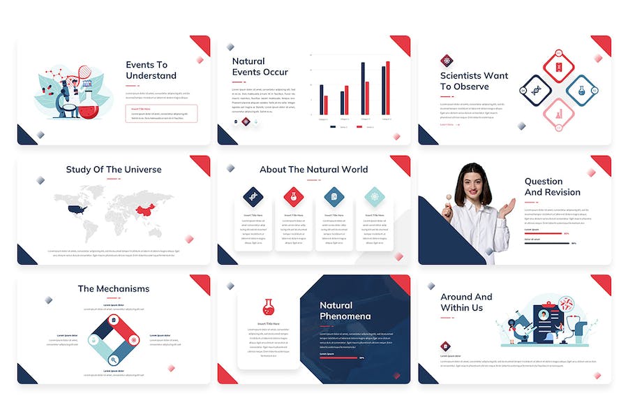 研究案例实验室设计方案Keynote模板 - PPT派