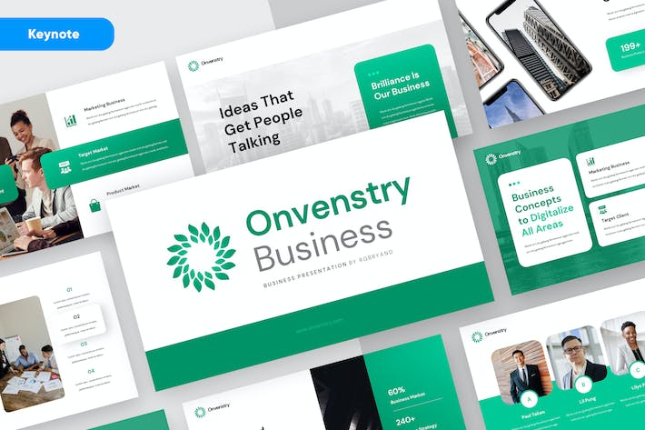 现代融资路演讲述方案Keynote模板 - PPT派