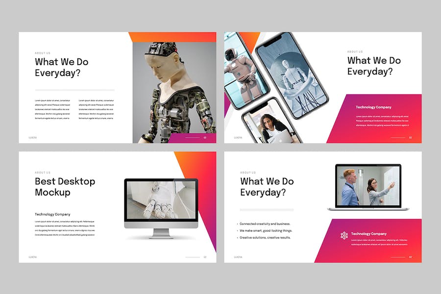 人工智能技术应用讲座Keynote模板 - PPT派