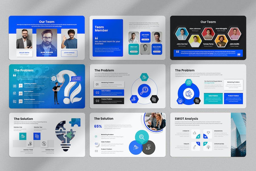 商务融资路演演讲PPT模板 - PPT派