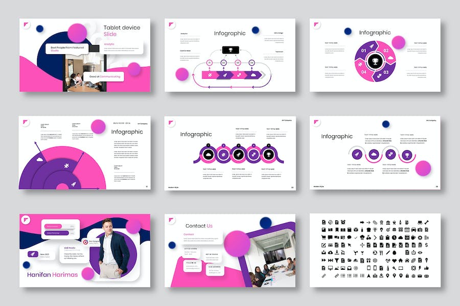 商业企业项目讲述推介Keynote模板 - PPT派