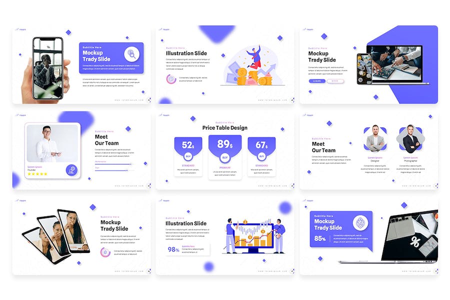贸易商务交易项目方案Keynote模板 - PPT派