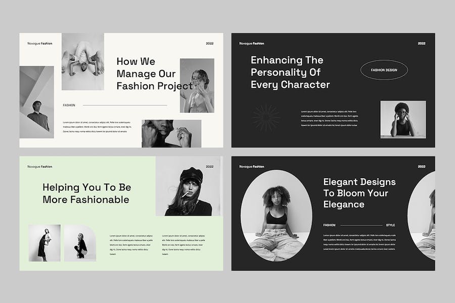 高级灰时尚品牌产品发布会Keynote模板 - PPT派