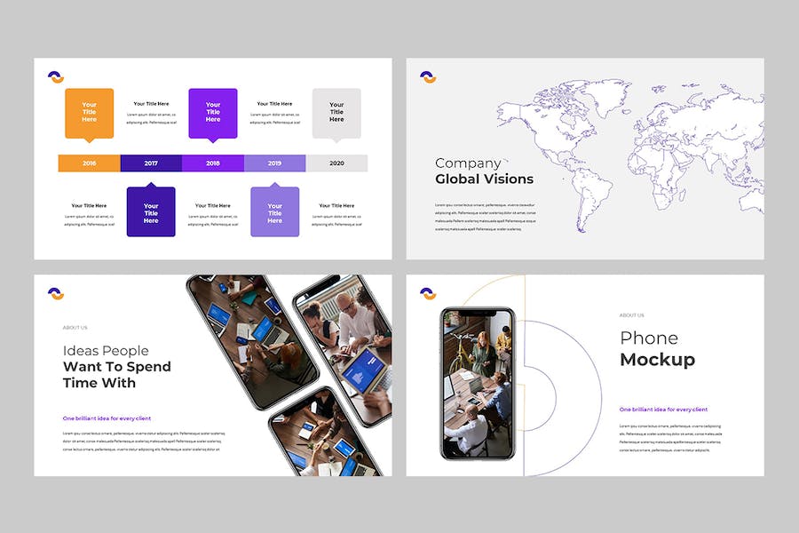 商务企业项目推介路演书Keynote模板 - PPT派