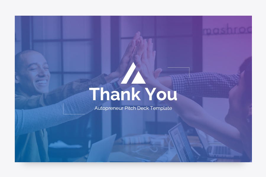 创业项目商业路演keynote演示模板 - PPT派