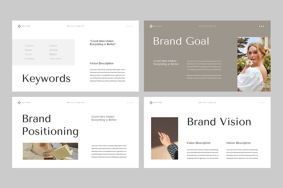 品牌形象宣传指南展示PPT模板 - PPT派