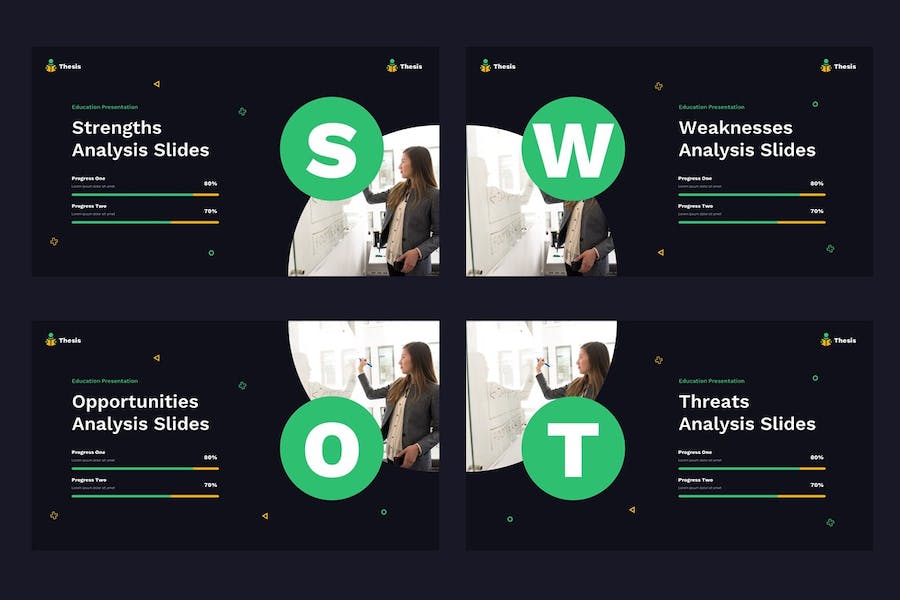 论文教育学术讲述方案Keynote模板 - PPT派