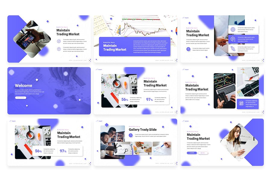 贸易商务交易项目方案Keynote模板 - PPT派