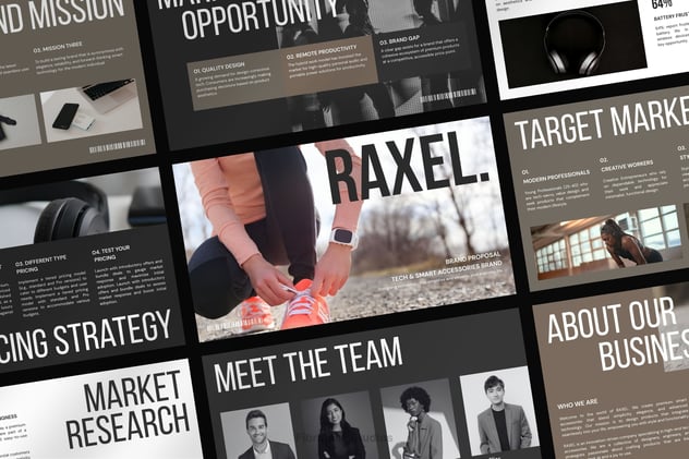 智能配件品牌提案营销推介PPT模板 - PPT派