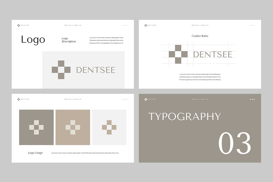品牌形象宣传指南展示PPT模板 - PPT派
