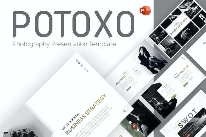 Potoxo-photography-minimalist-powerpoint-template - PPT派