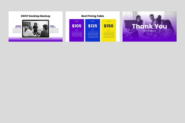 SWOT战略分析商业规划Keynote模板 - PPT派