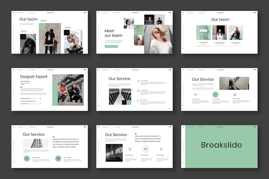 商务品牌建设推介营销宣传Keynote模板 - PPT派
