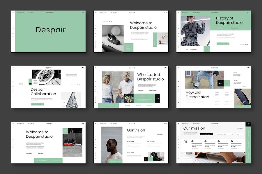 商务品牌建设推介营销宣传Keynote模板 - PPT派