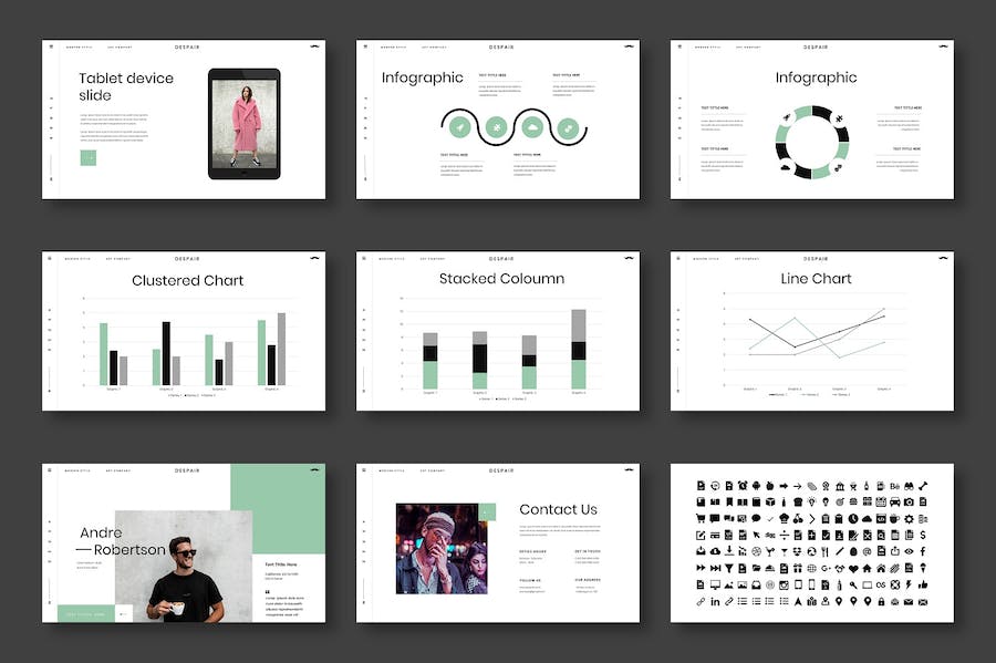 商务品牌建设推介营销宣传Keynote模板 - PPT派