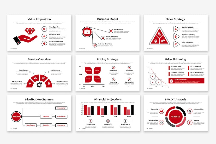 商业提升演讲展示PPT模板 - PPT派