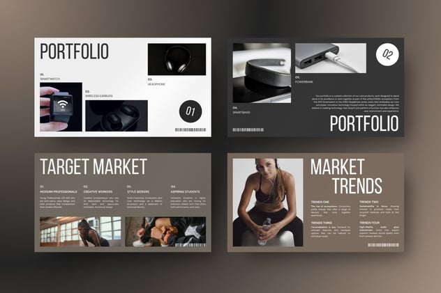 智能配件品牌提案营销推介PPT模板 - PPT派