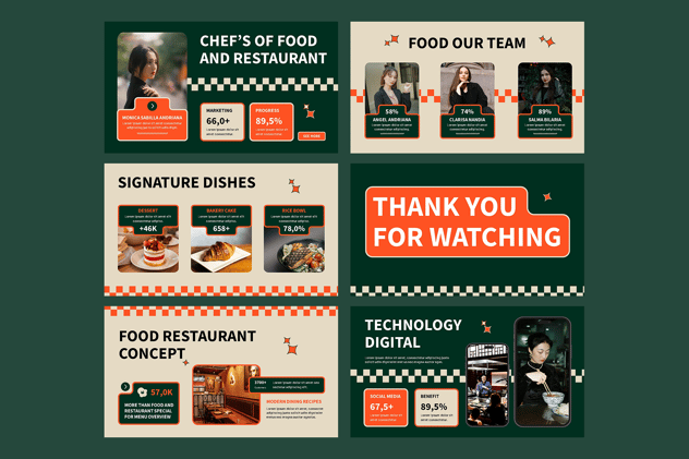 餐饮食品品牌推广运营PPT模板 - PPT派