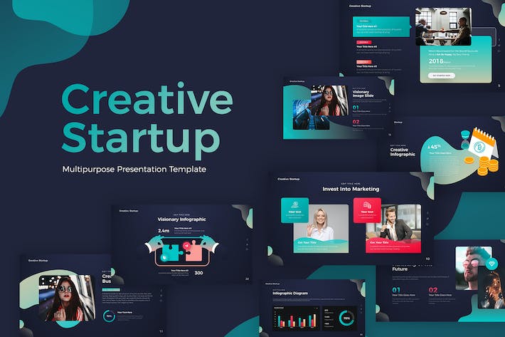 Creative-startup-powerpoint-presentation-template- PPT派