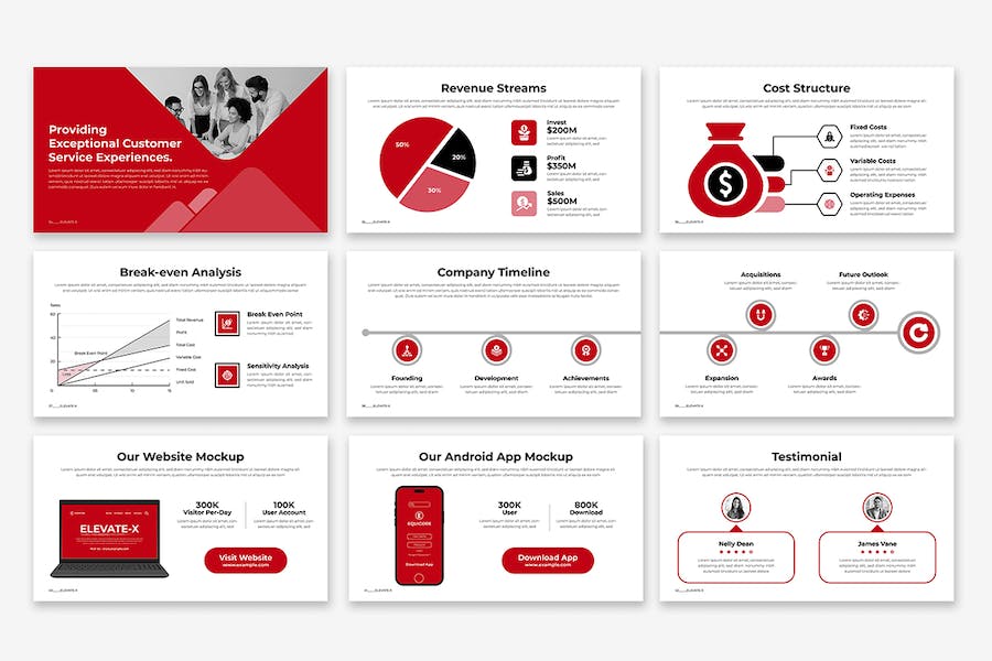 商业提升演讲展示PPT模板 - PPT派